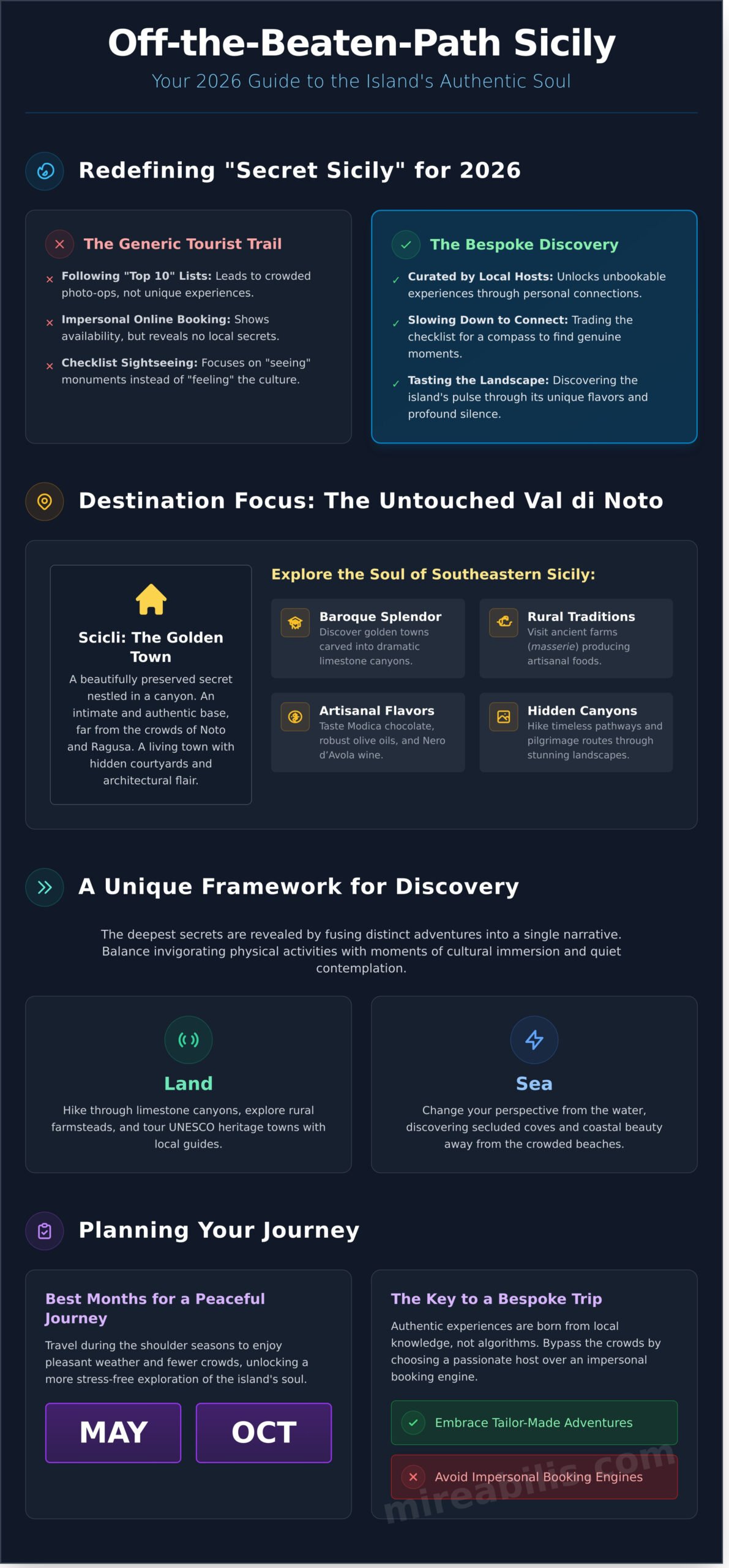 Off-the-Beaten-Path Sicily: A Guide to the Island’s Secret Soul in 2026 - Infographic