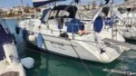 Beneteau Cyclades 43.3 //
https://www.beneteau.com/cyclades/cyclades-433
//
Capacity:
8 persons max. - cruise mode (3x2/cabbins + 2/salon)
10-11 persons max. - day sailing
//
Interior:
3 double ensuite cabbins + salon/galley
//
Hull (mono, glassfibre):
13.26m(LOA), 4.43(beam), 1.90m(draft)
8980 Kg(displacement), 2900Kg(ballast)
//
Rigging (Bermuda):
15.45m(mast), 5.35m(boom), 39.85sqm(mainsail), 36sqm(jib)=75.85sqm
//
Motor (diesel):
Yanmar 56hp(42KW)
//
Year:2006
//
Extras:
Portable petrol electric generator//
220V/AC air conditioning unit//
200W solar panels with inverter and 2400W battery//
5-unit kitchen sink ultra-filtration system//
automatic cool water dispenser//
large USB batteries in each cabin//
Cockpit gas barbeque.