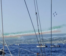 Italian Air Force military air show.