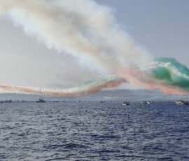 Italian Air Force military air show.