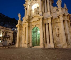 The Church of San Bartolomeo in Scicli.