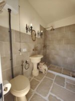 The Ouside Bathroom has the character and all the comfort necessary, particularly for the guests outside in the gardens. Beside this one, there are two more comfortable bathrroms for our guests in the Main Villa.