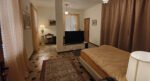 Stanza Padronale, the large and comfortable master bedroom. It boasts at the same time a view over San Matteo Church and mountain as well as over the ruin of the Convent of Sant'Antonino.