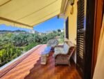 All the upper floor bedrooms have french patio and persiane doors on the all-around terrace that converge onto the Main Terrace. A coffee or a glass of wine alone or in company while enjoying the horizon perspective over the town and towards the San Matteo Church perched on the mountain in front of the house.