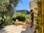 The Terrace. Have a private chat next to the papirus pond with the magnificent ruin of the Convent of Sant Antonino in the baground, in the shade of the Old & Wise One (OWO).